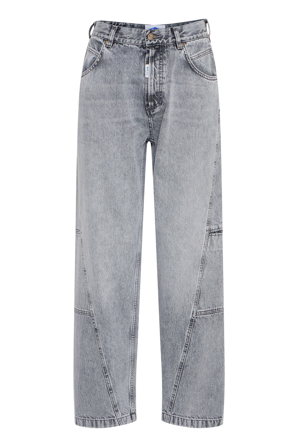 Bacammie curved jeans Grey