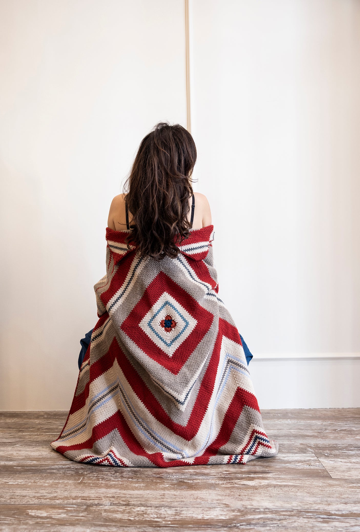 Constructed Time No.01 Crochet Coat