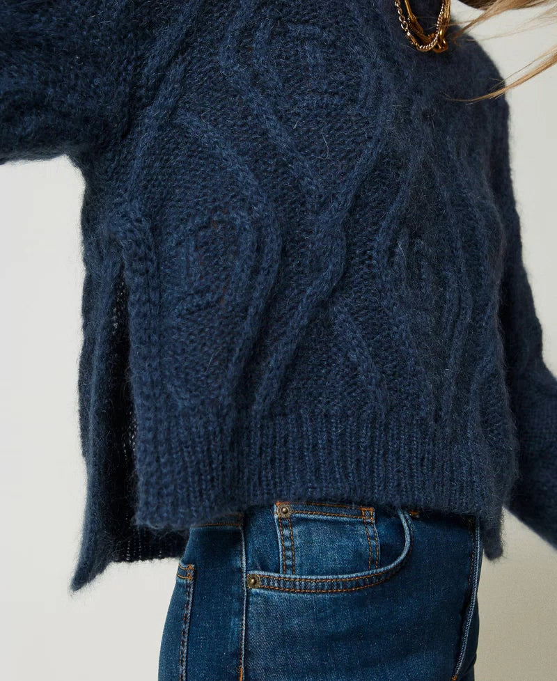 Mohair blend jumper