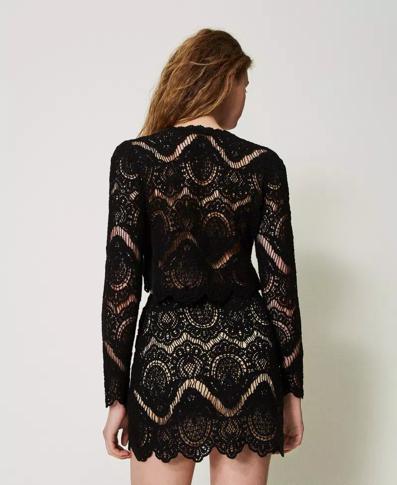 Crochet jacket