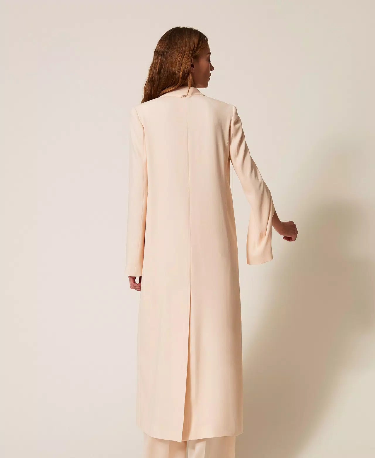 Envers satin duster coat