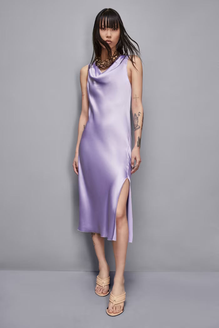 Satin waterfall dress Satin waterfall dress