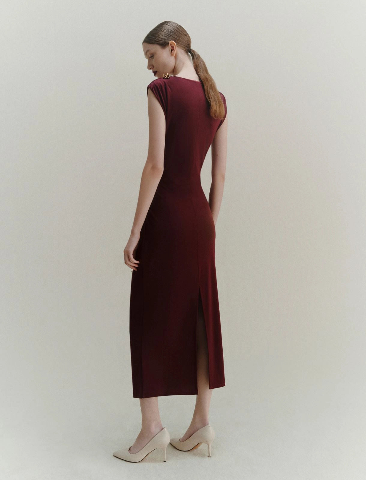 Slim-fit jersey dress