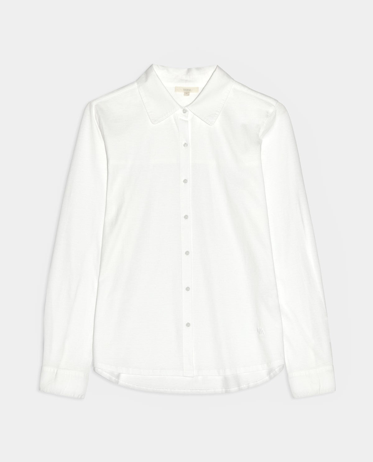 Camisa básica 100% algodón blanca