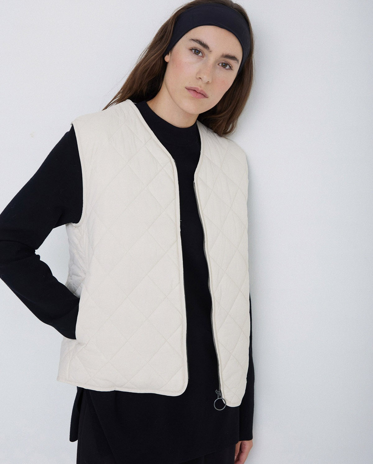 Quilted Water-Repellent Vest