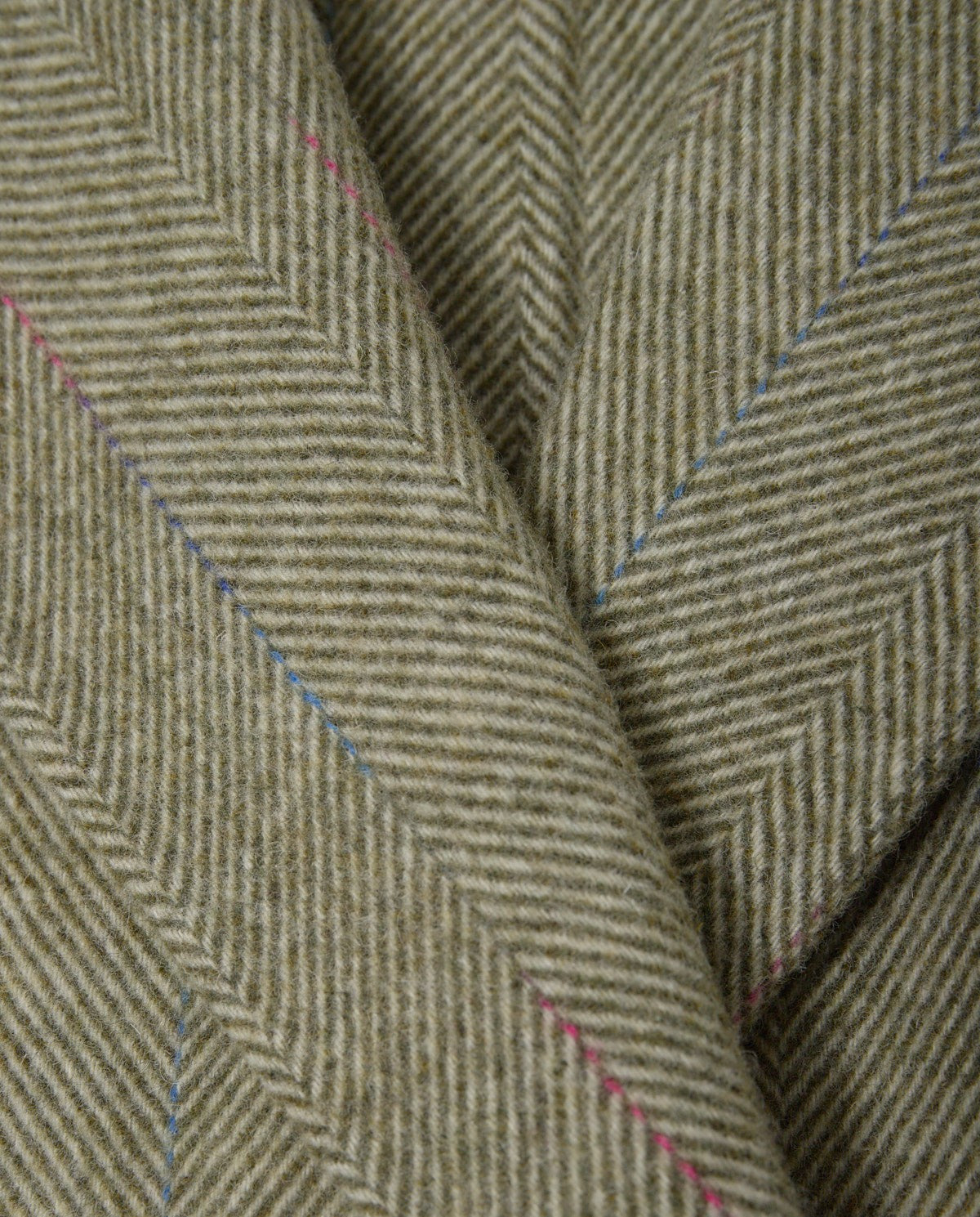 Handmade wool-blend double-breasted short coat