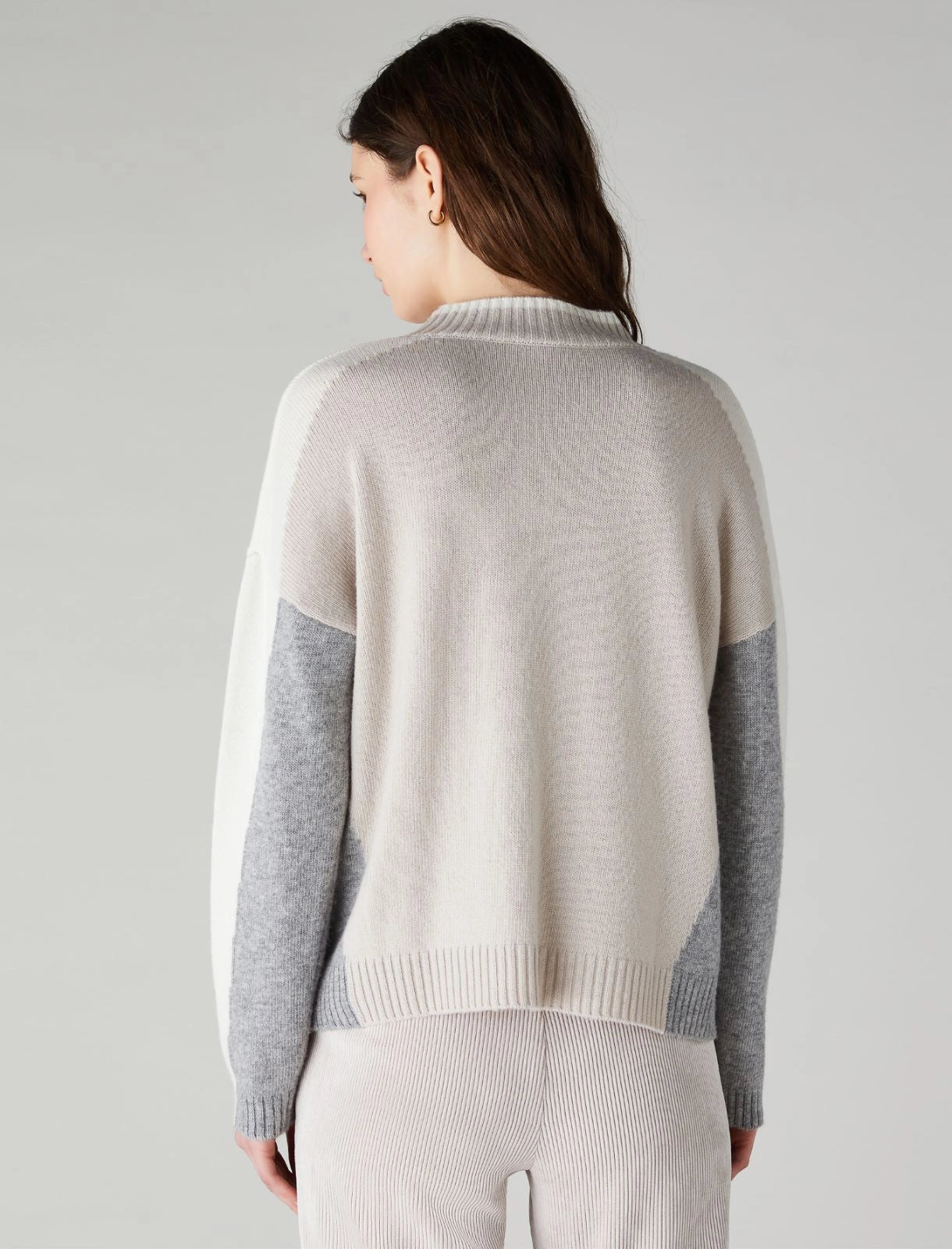 Three Colour Wool Sweater