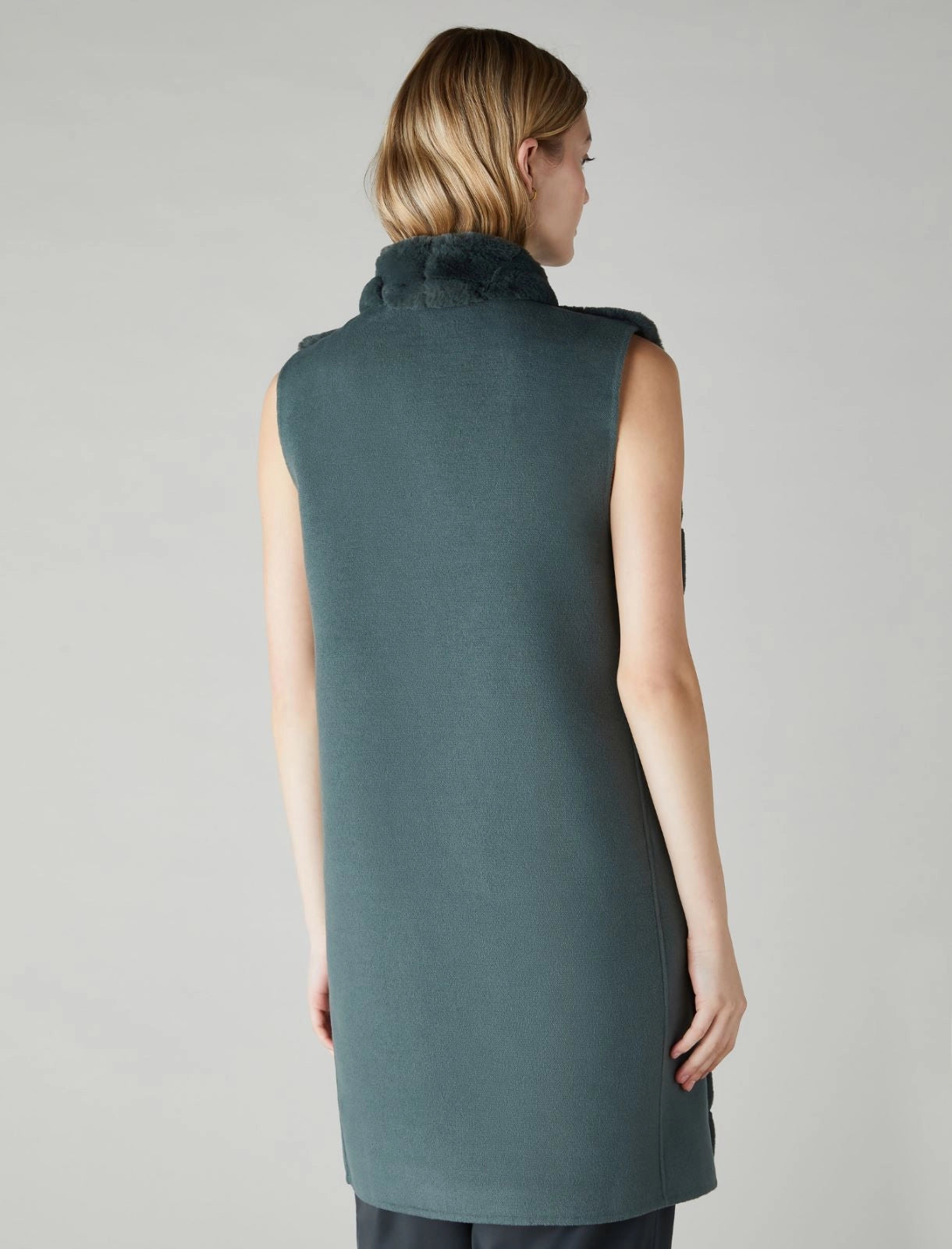 Padded Gilet Green
