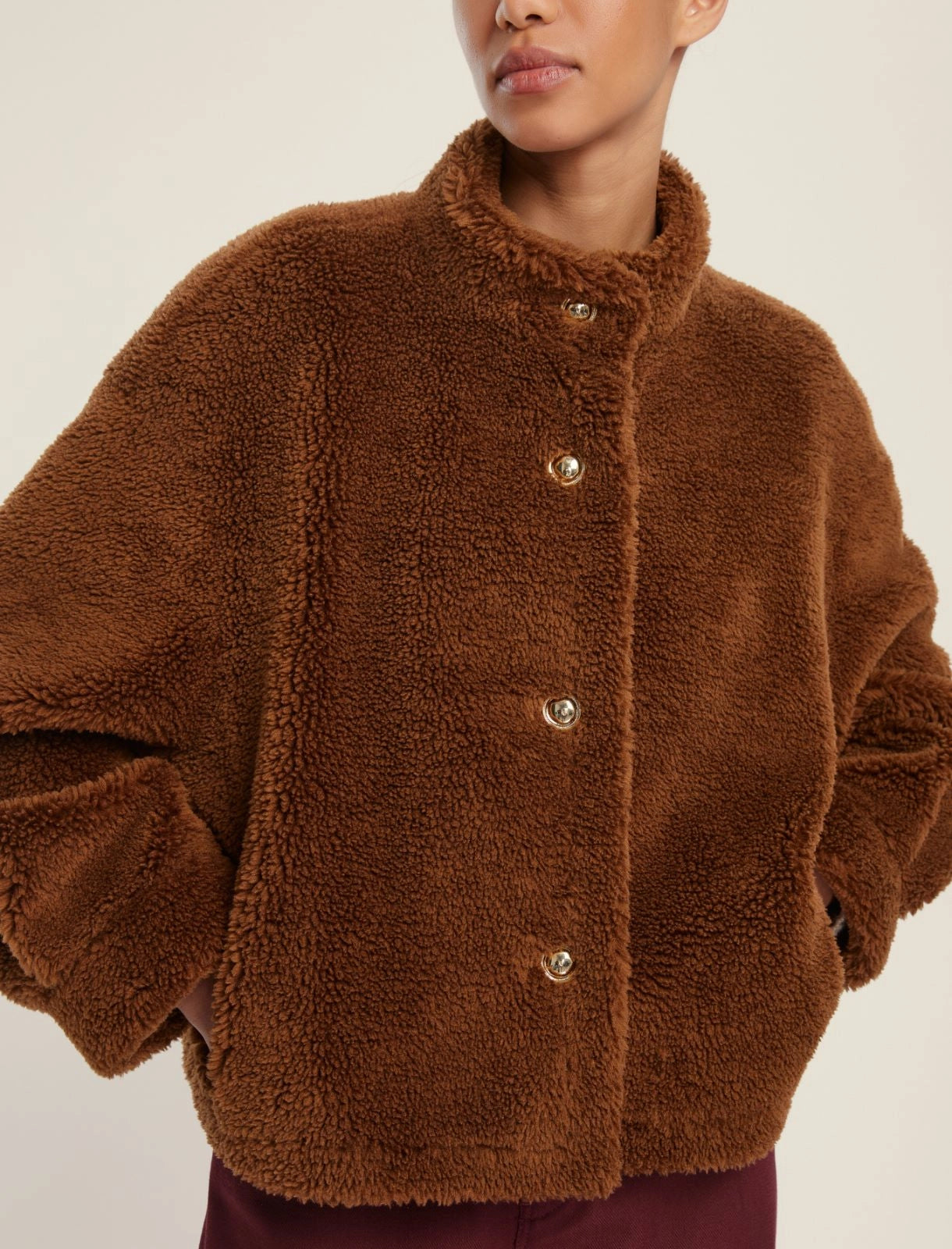 Reversible bomber jacket