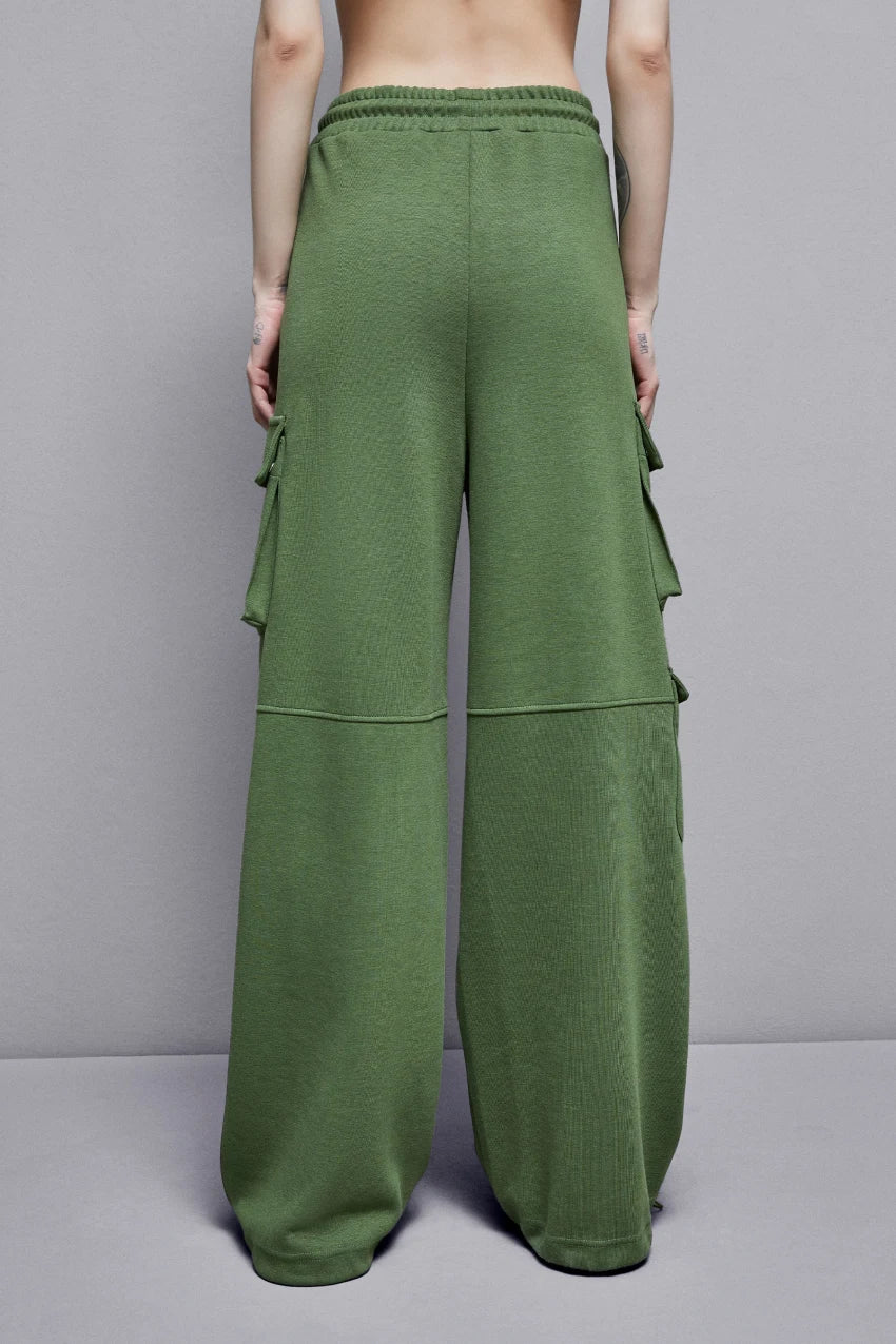 Pantalones cargo de polar