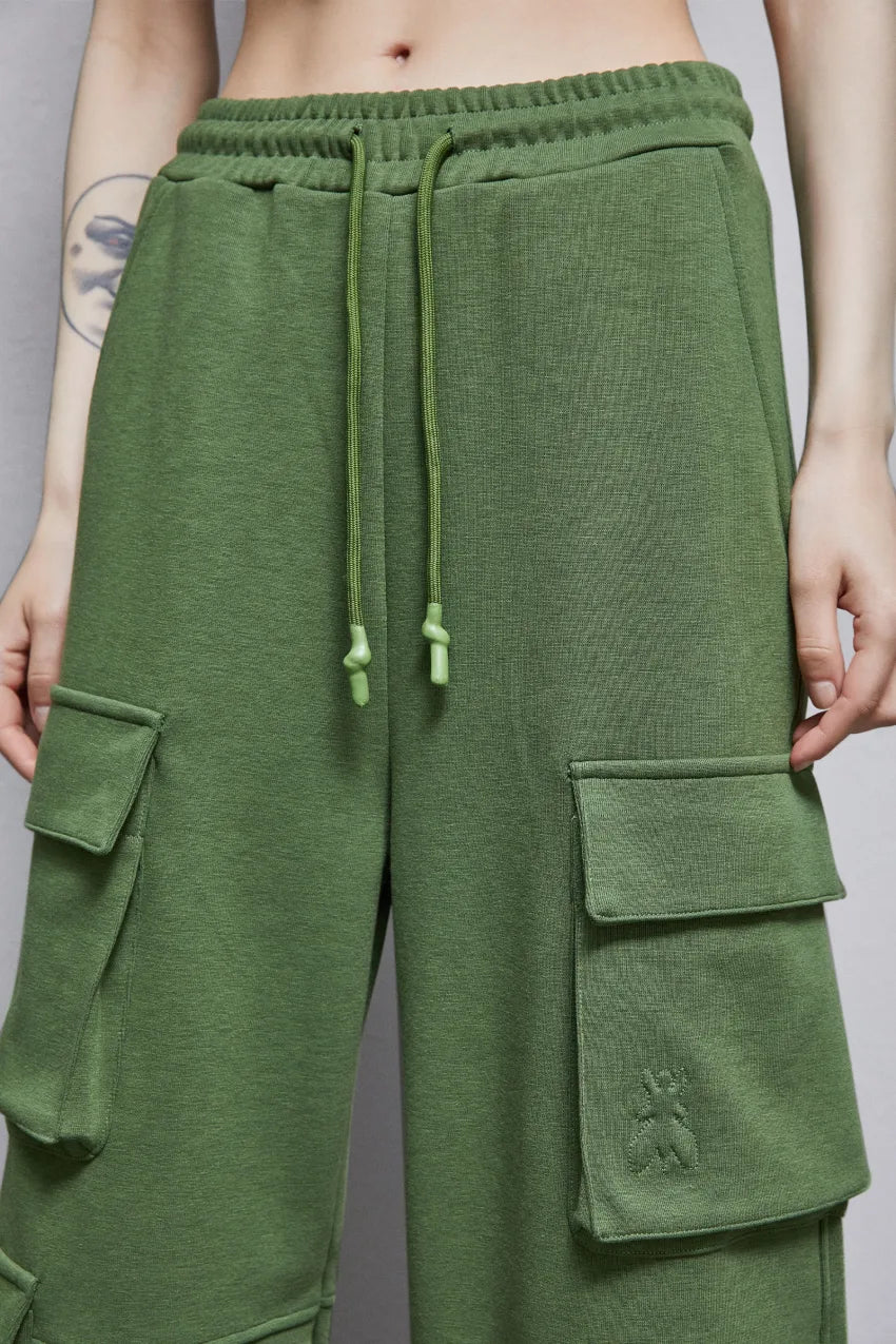 Pantalones cargo de polar