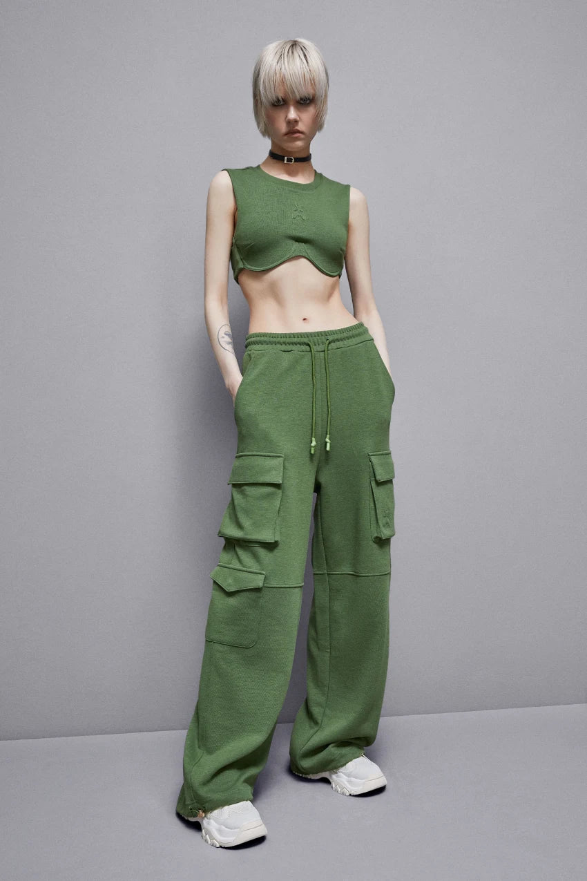 Pantalones cargo de polar