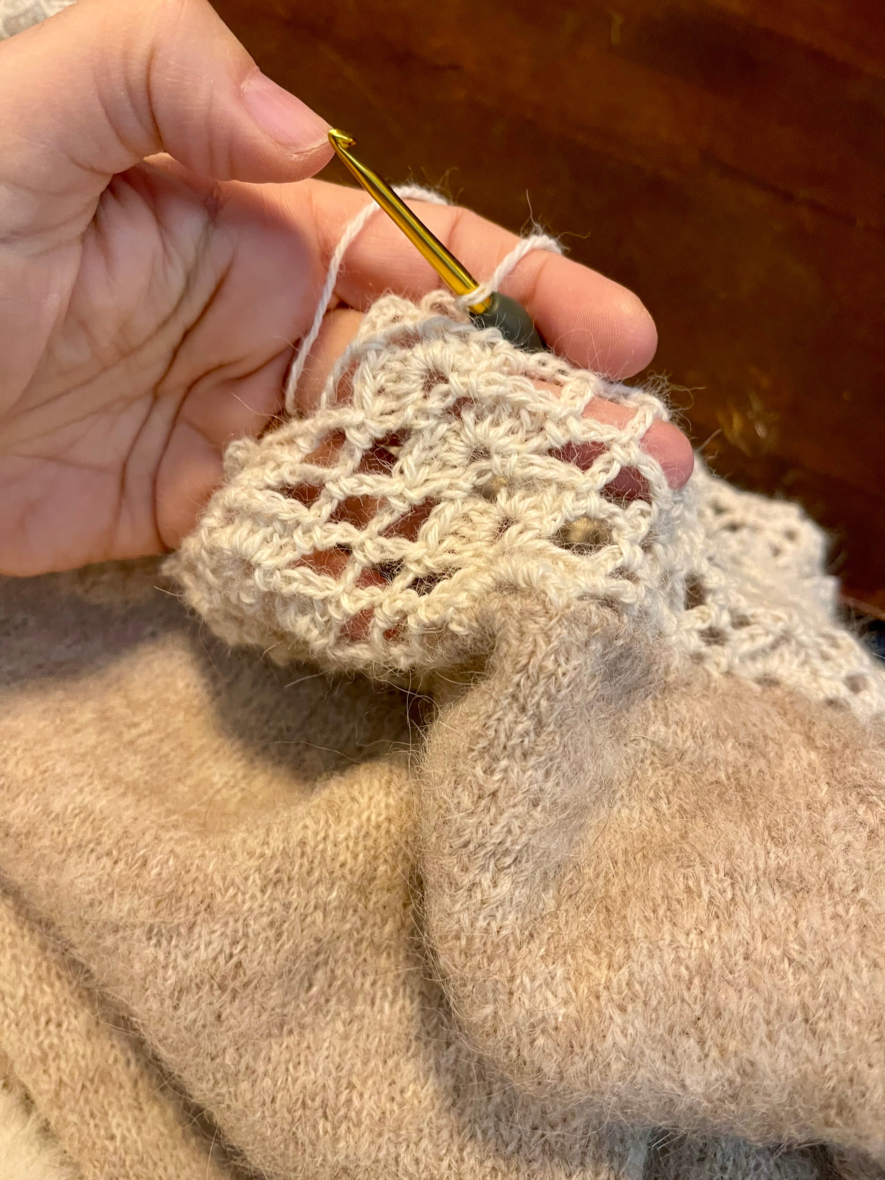 Alpaca jersey dress - Designer Intervention