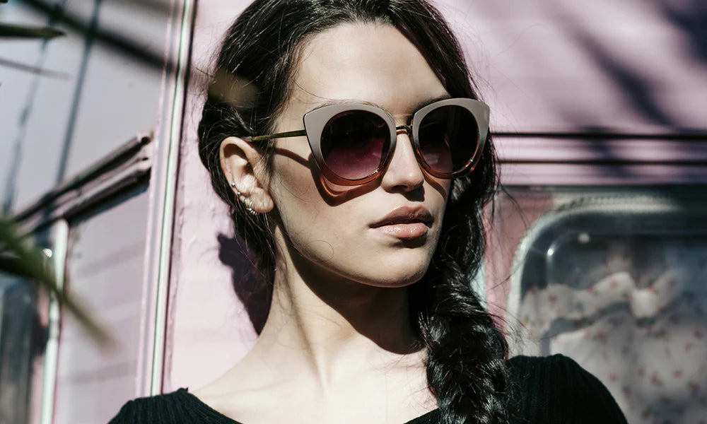Gafas de sol con forma de mariposa