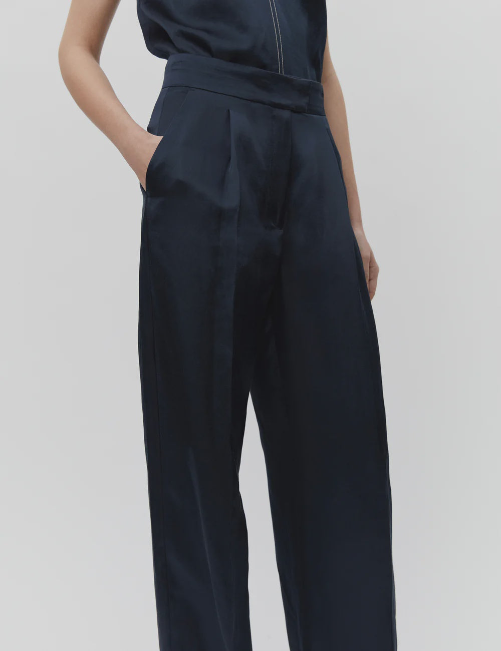 Phoebe dark sapphire trousers