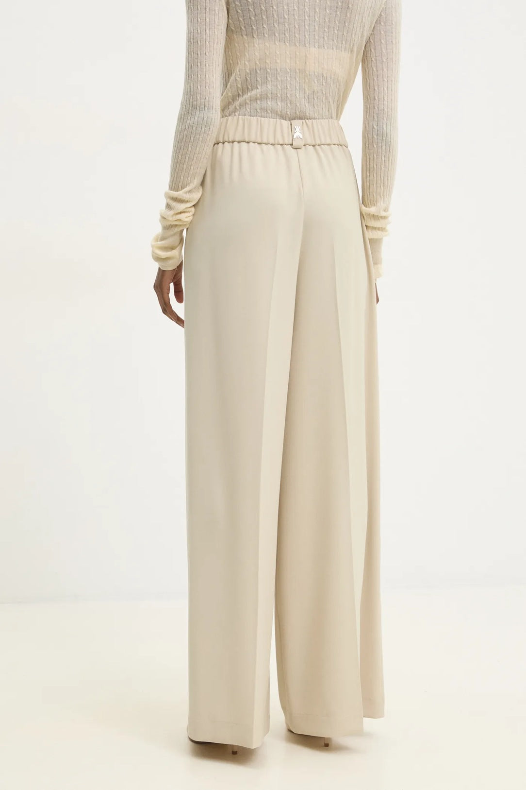 Pantalones palazzo blancos "ESENCIALES"